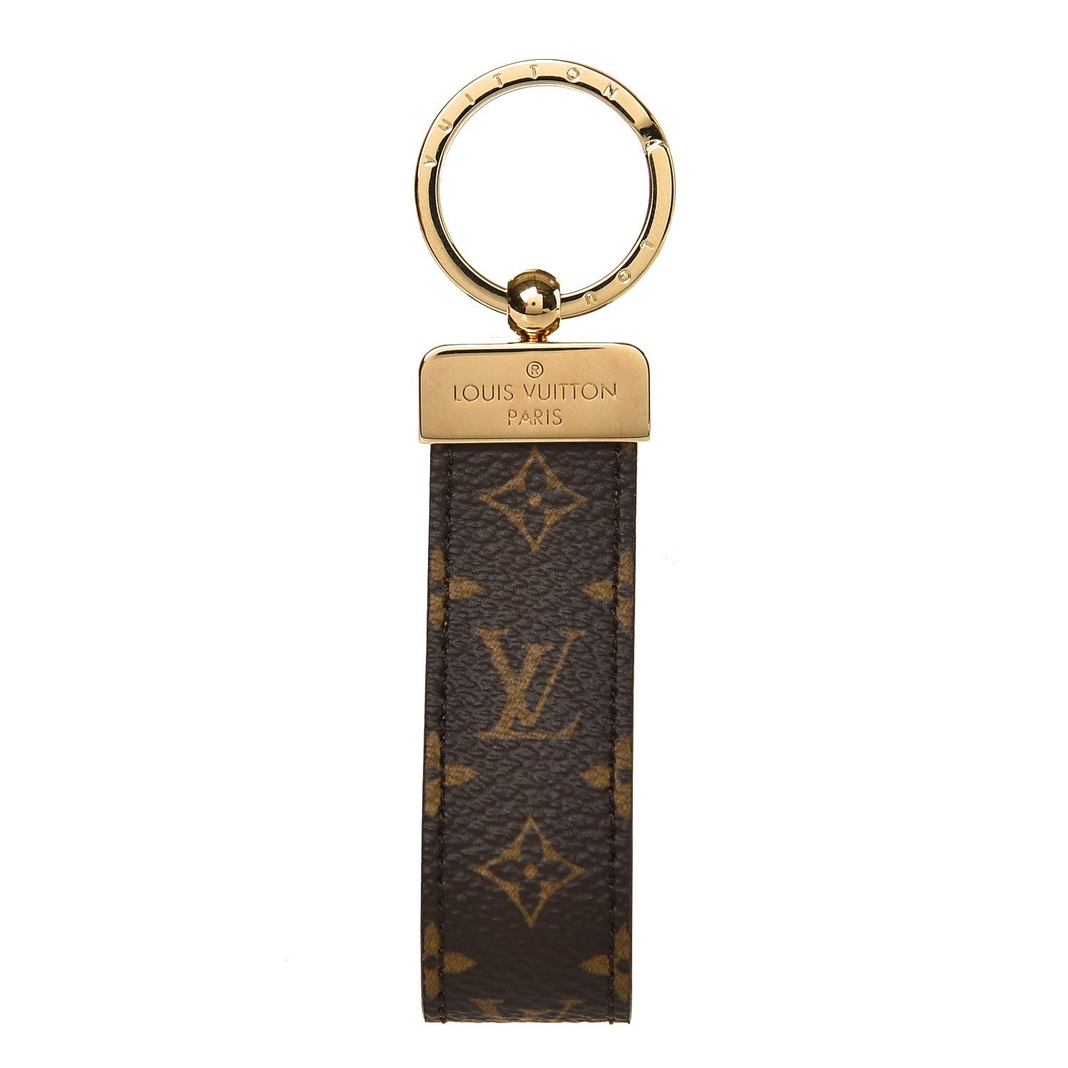 Louis Vuitton Monogram Dragonne Key Holder 1 of 3