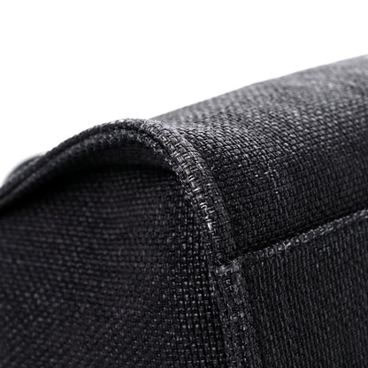 Chanel Woven Straw Raffia Large Deauville Tote Black 8 of 13