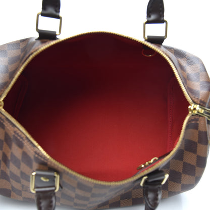 Louis Vuitton Damier Ebene Speedy Bandouliere 30 5 of 11