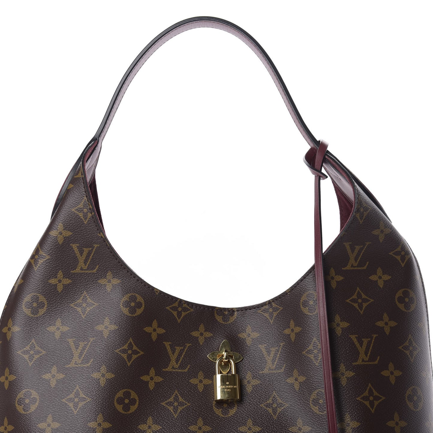 Monogram Flower Hobo Bordeaux