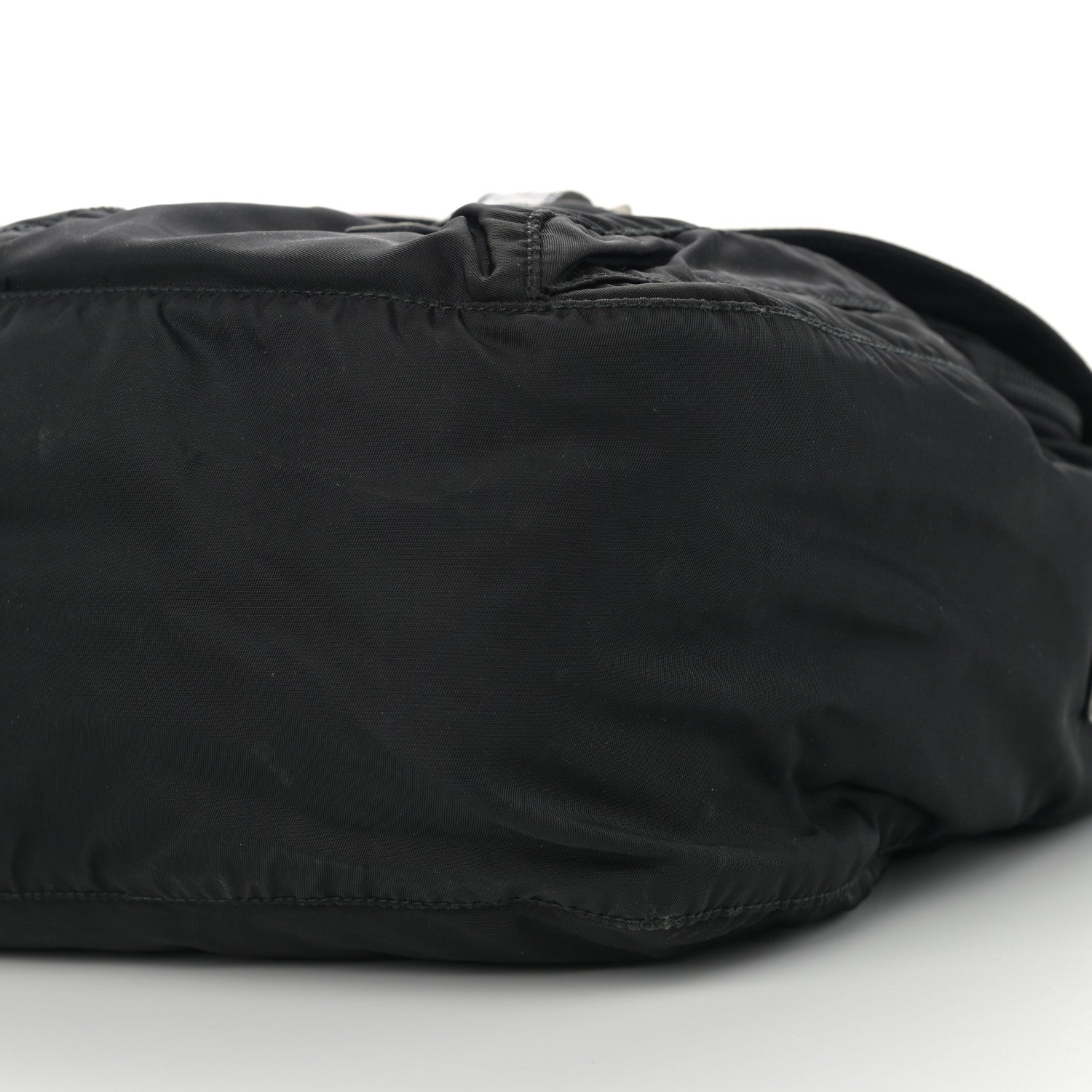 Prada Nylon Vela Messenger Bag Black 8 of 9