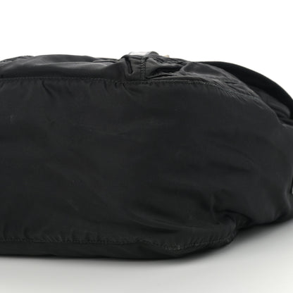 Prada Nylon Vela Messenger Bag Black 8 of 9
