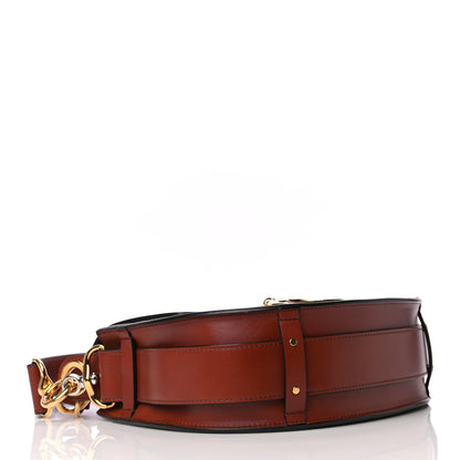 Chloe Calfskin Suede Large Tess Bag Sepia Brown 5 of 20
