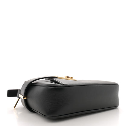 Salvatore Ferragamo Calfskin Gancio Small Camera Case Black 4 of 10