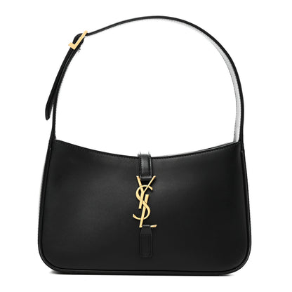 Saint Laurent Smooth Calfskin Le 5 A 7 Hobo Black 1 of 10