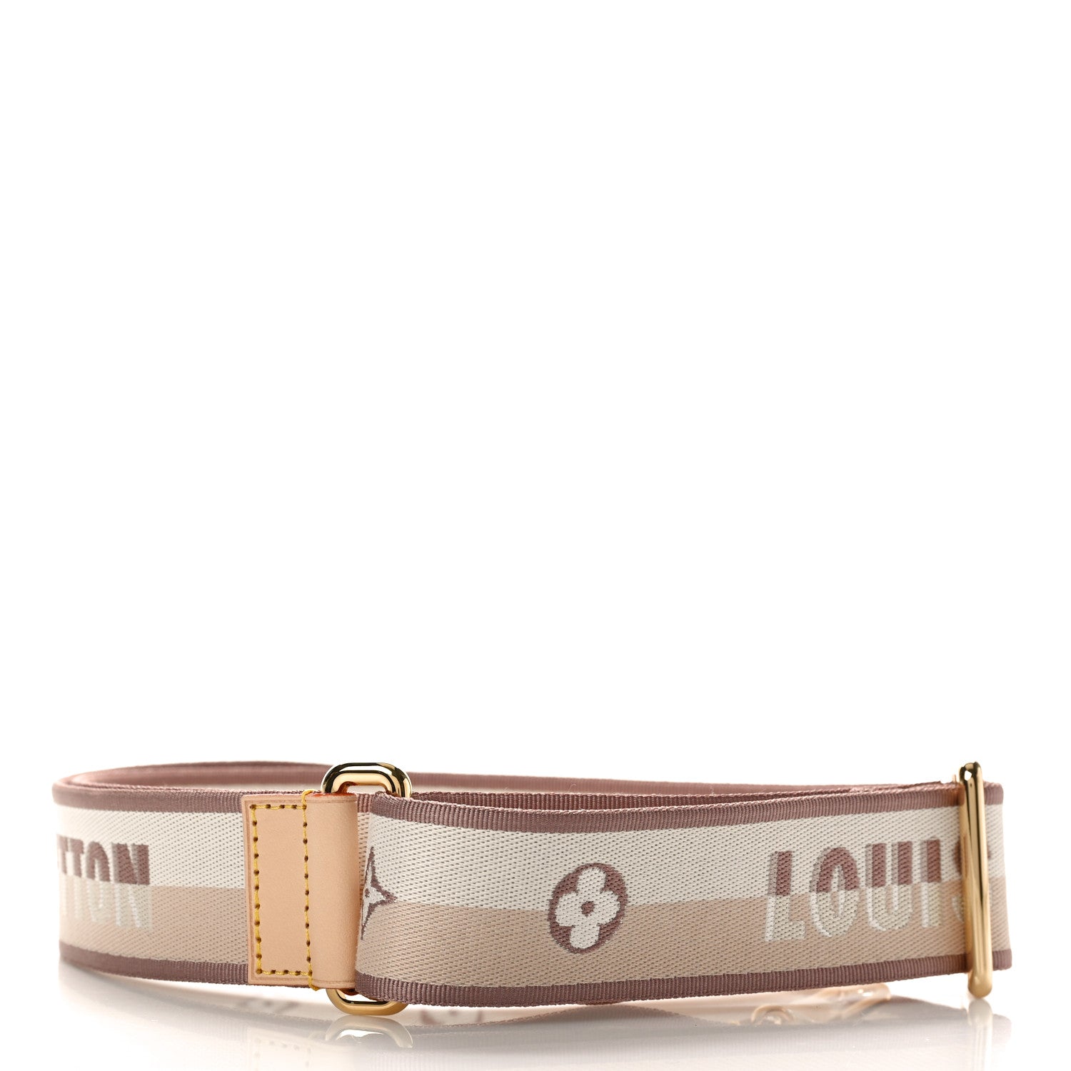 Louis Vuitton Jacquard Speedy Bandouliere 20 Shoulder Strap Beige 2 of 3