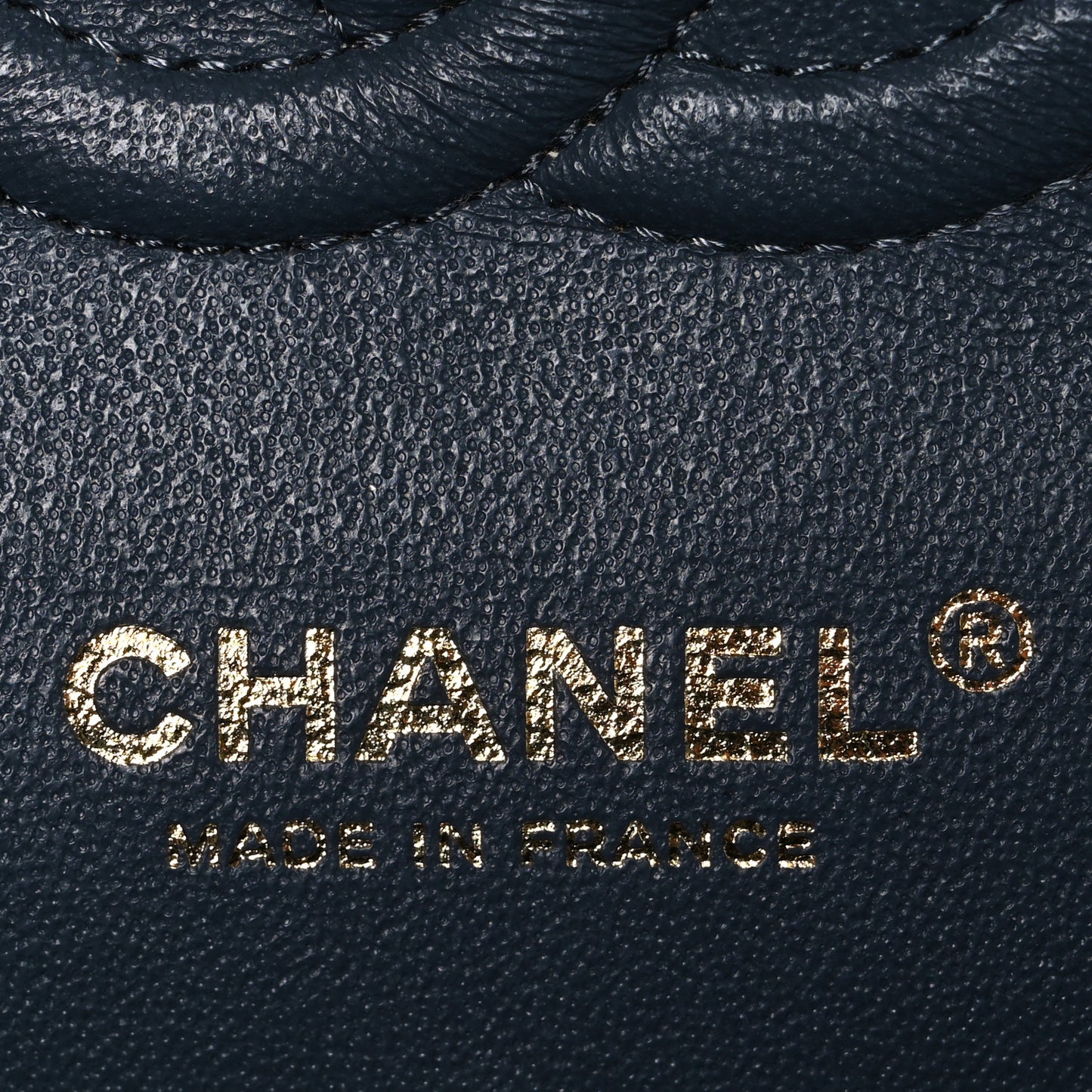 Caviar Quilted Small Double Flap Dark Grey