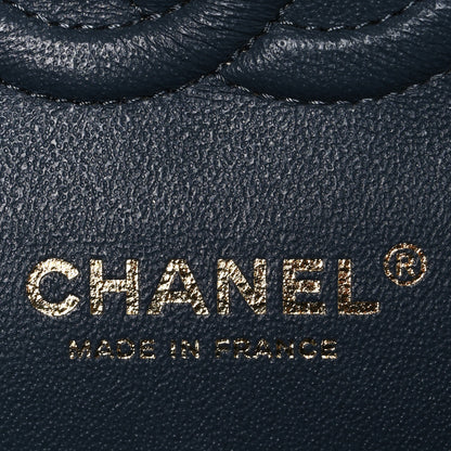Chanel Caviar Quilted Small Double Flap Dark Grey 6 of 10