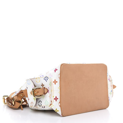 Louis Vuitton Monogram Multicolor Petit Noe White 4 of 13