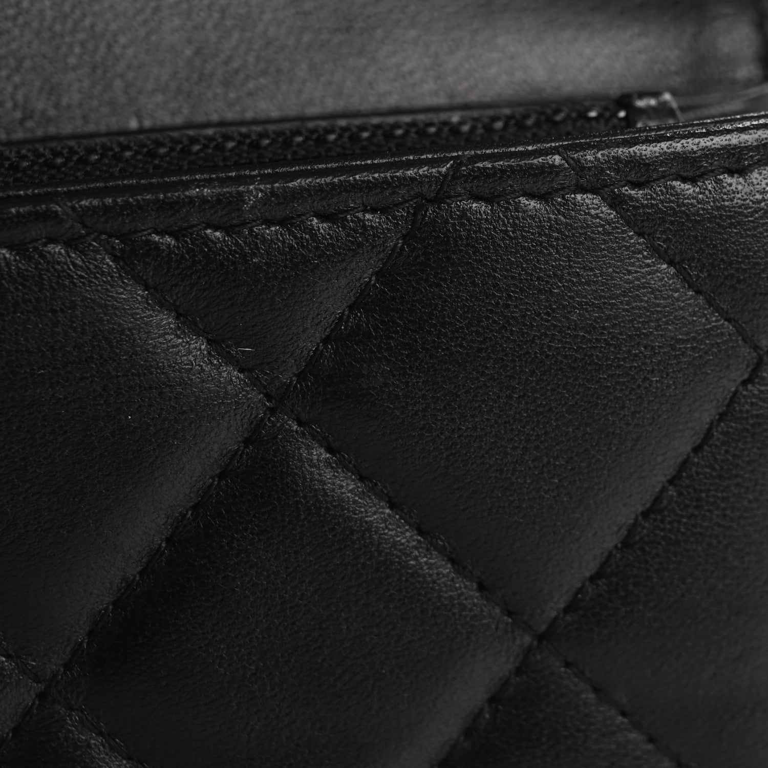 Chanel Lambskin Quilted CC Chic Gusset Wallet Black 12 of 18
