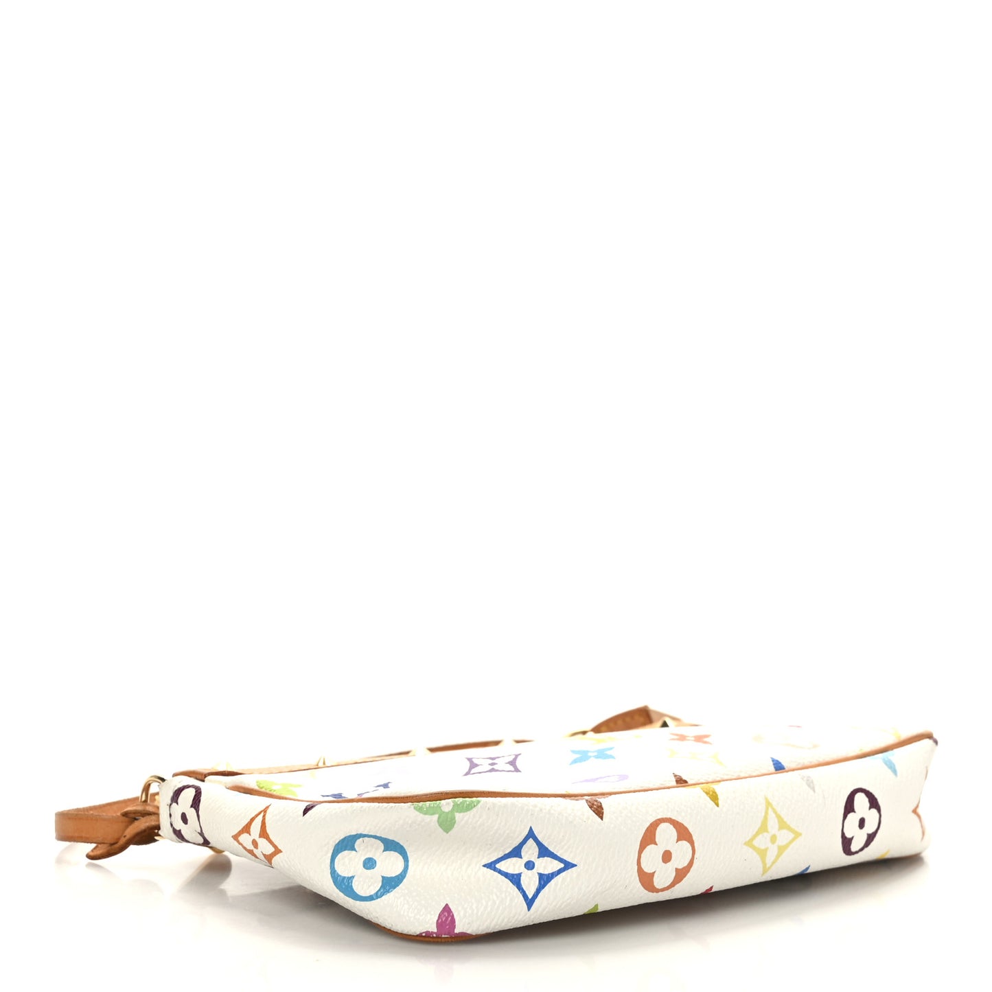 Monogram Multicolor Pochette Accessories White