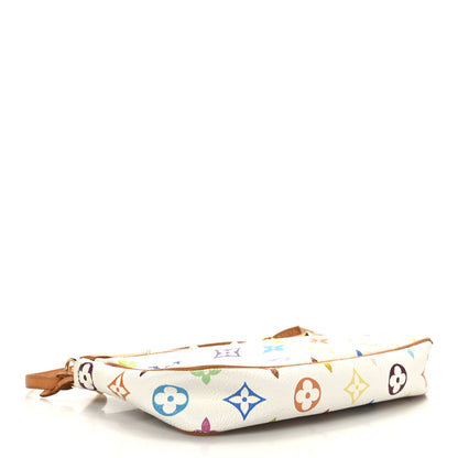 Louis Vuitton Monogram Multicolor Pochette Accessories White 4 of 9