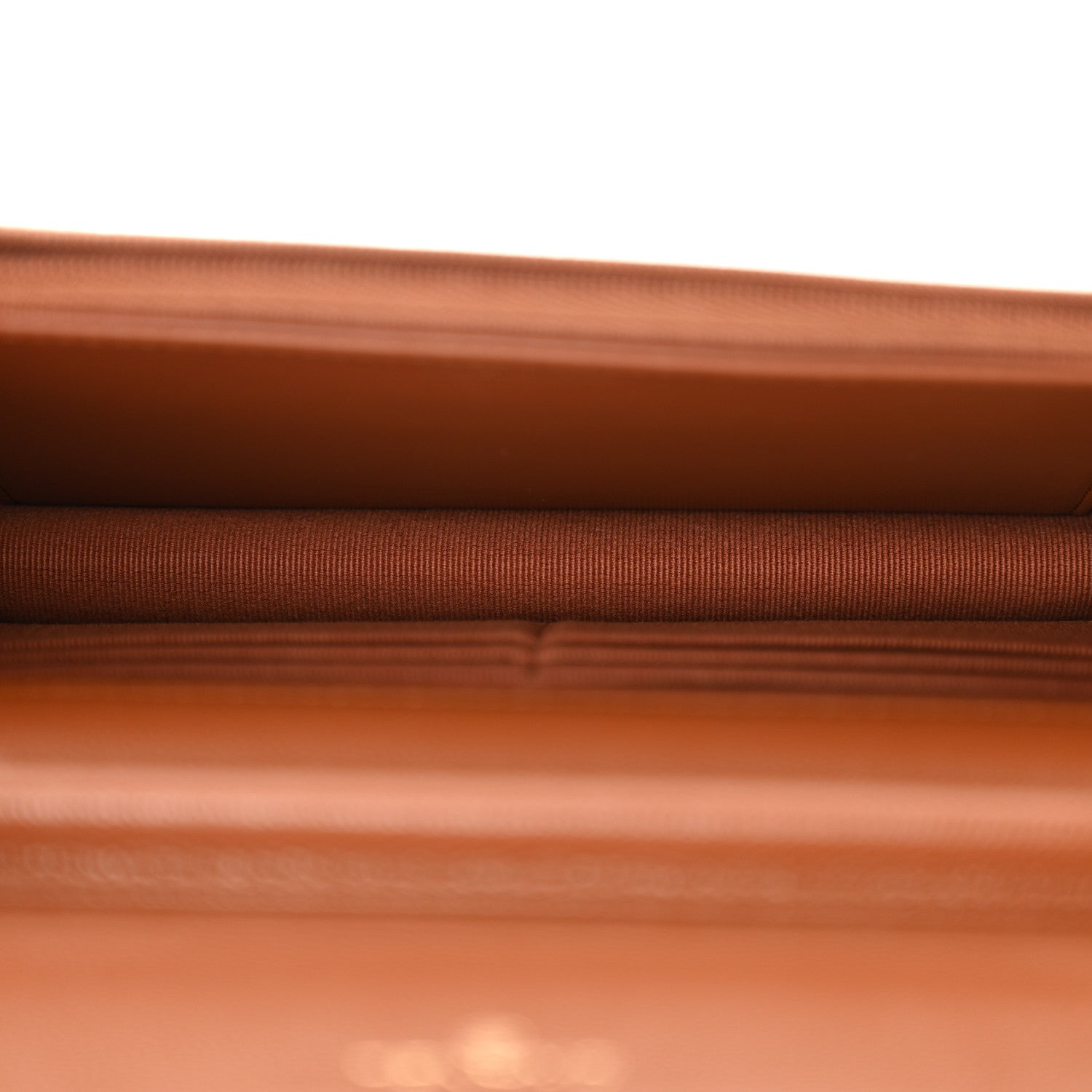 Chanel Shiny Caviar Quilted Strass Wallet On Chain WOC Light Brown 5 of 11