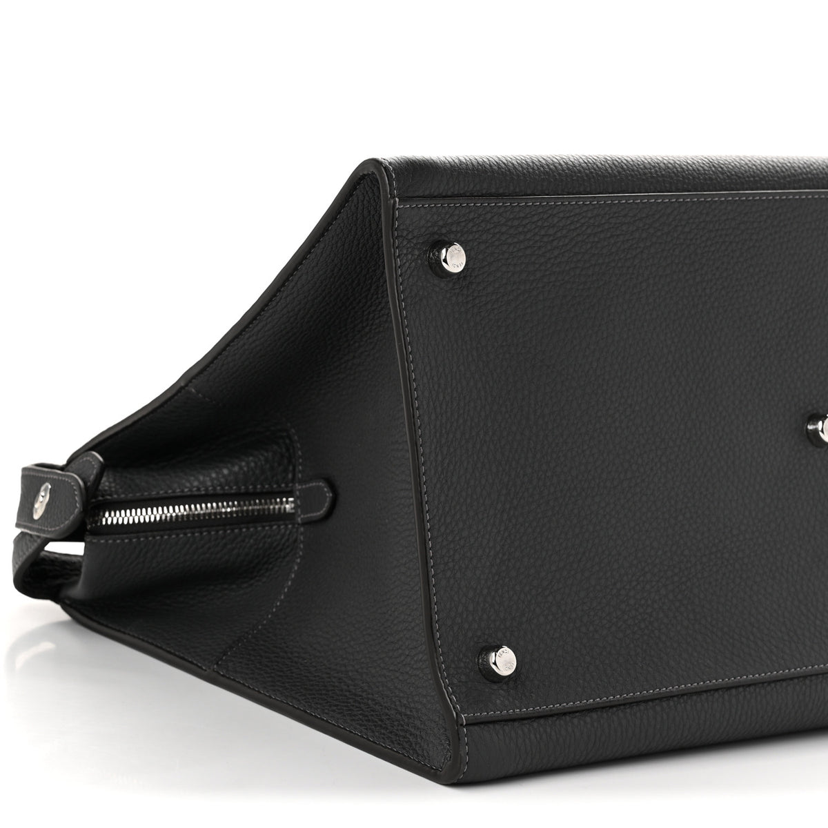 Fendi Cuoio Romano Peekaboo I SEE U Forty8 Satchel Asfalto Palladio 10 of 11