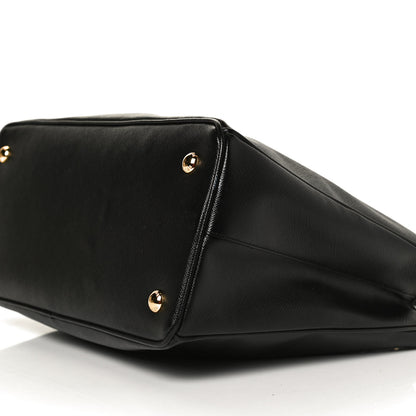 Prada Saffiano Lux Medium Tote Black 10 of 14