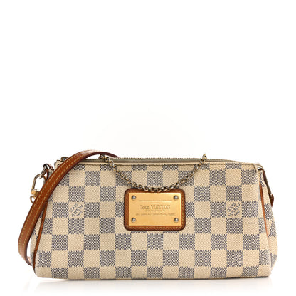 Louis Vuitton Damier Azur Eva Clutch 1 of 15