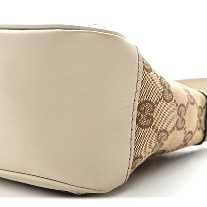 Gucci Guccissima Web Small Mayfair Bow Detail Shoulder Bag Beige Off White 10 of 13