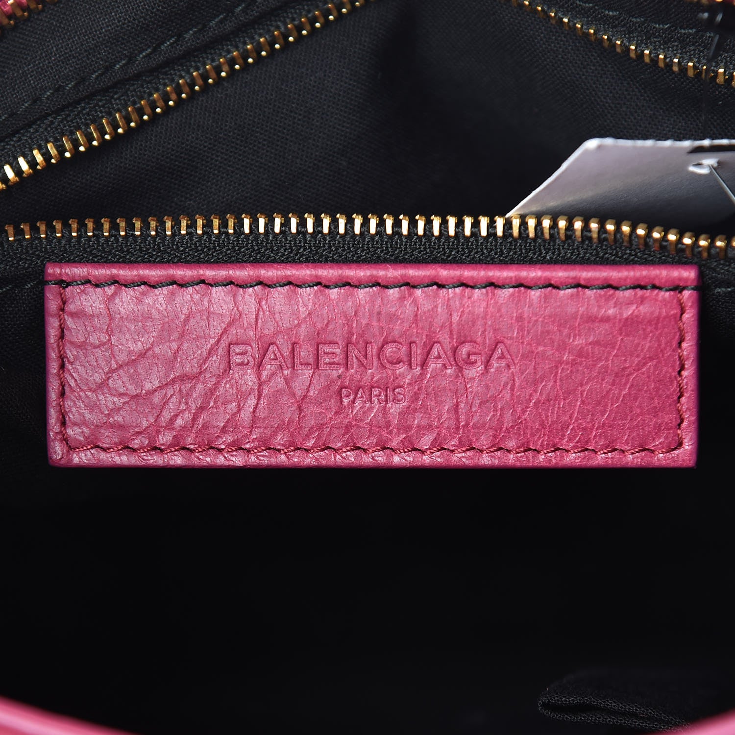 Balenciaga Agneau Classic Gold Hardware S City Rose Dahlia 6 of 10