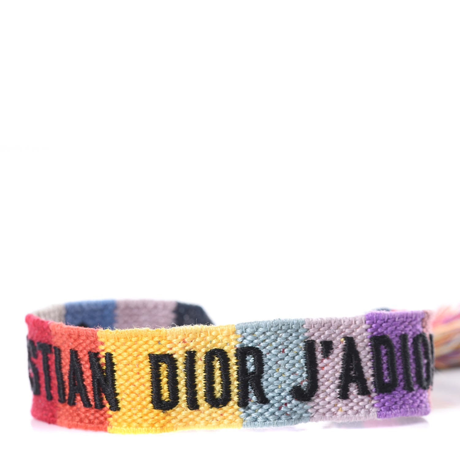 Christian Dior Woven Cotton J'Adior Friendship Bracelet 1 of 3