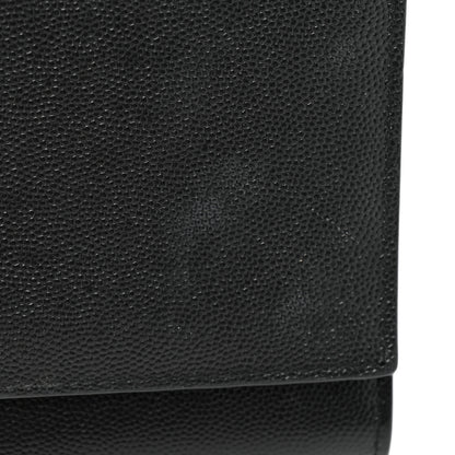 Saint Laurent Grain De Poudre Medium Classic Monogram Kate Tassel Satchel Black 11 of 13