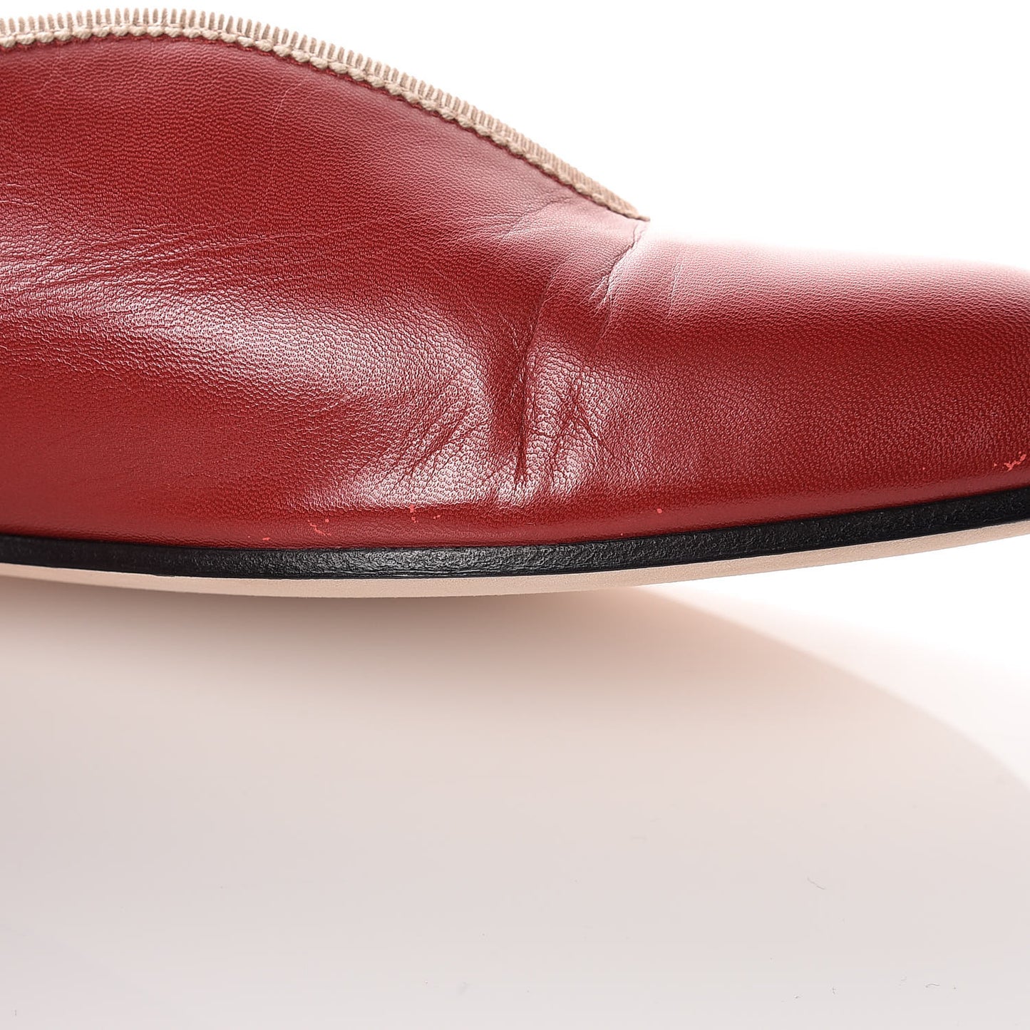 Malaga Kid Silk Hannelore Detachable Platform Slide 38 Hibiscus Red