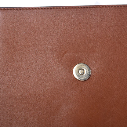 Chloe Suede Calfskin Medium Faye Shoulder Bag Tobacco 11 of 12