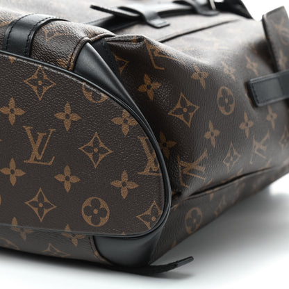 Louis Vuitton Monogram Macassar Christopher PM Backpack 7 of 8
