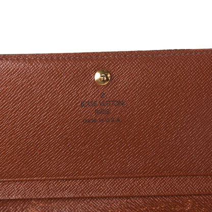 Louis Vuitton Monogram Porte-Monnaie Tresor Wallet 5 of 5