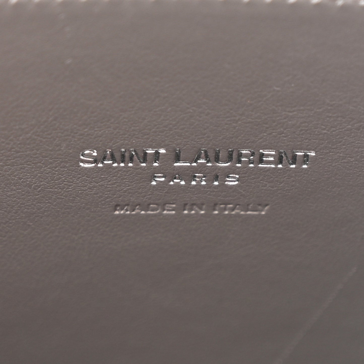 Grained Calfskin Nano Sac De Jour Fog