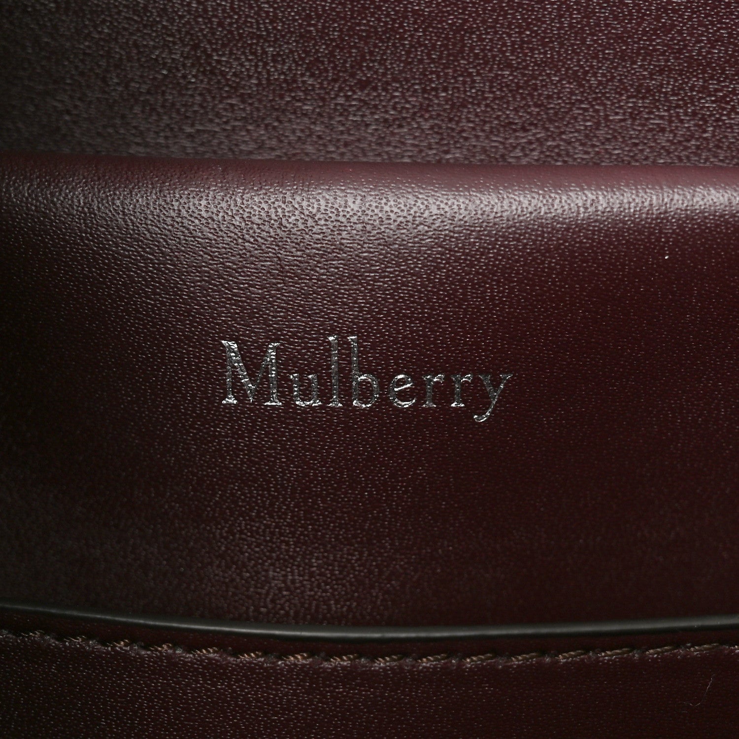 Mulberry Classic Grain Small Maple Tote Black 6 of 9