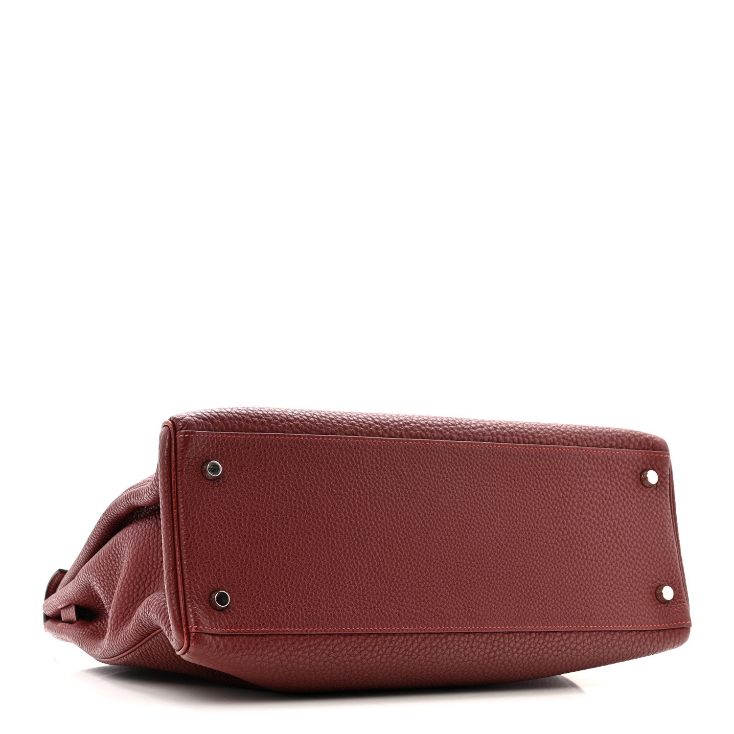 Hermes Togo Kelly Retourne 35 Rouge H 4 of 15
