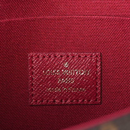 Louis Vuitton Monogram Pochette Felicie Chain Wallet Fuchsia 7 of 9