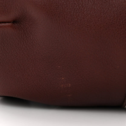Hermes Evergrain Polochon 35 Bag Rouge H 12 of 12