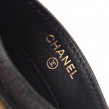 Chanel Caviar Quilted Boy Card Holder Black 6 of 9