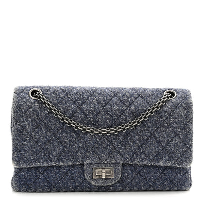 Chanel Tweed 2.55 Reissue 226 Flap Blue 1 of 11