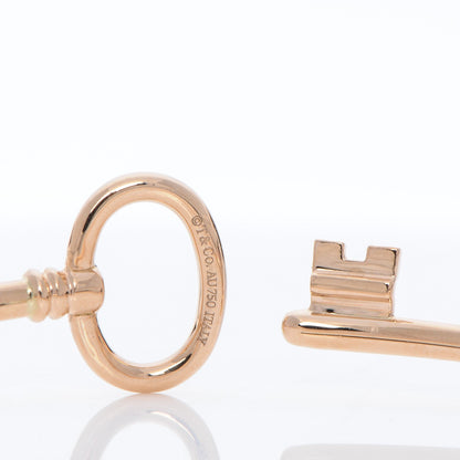 Tiffany 18K Rose Gold Keys Wire Bracelet 5 of 5