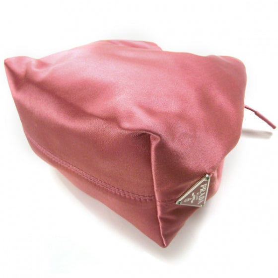 Satin Wrist Bag Rosa