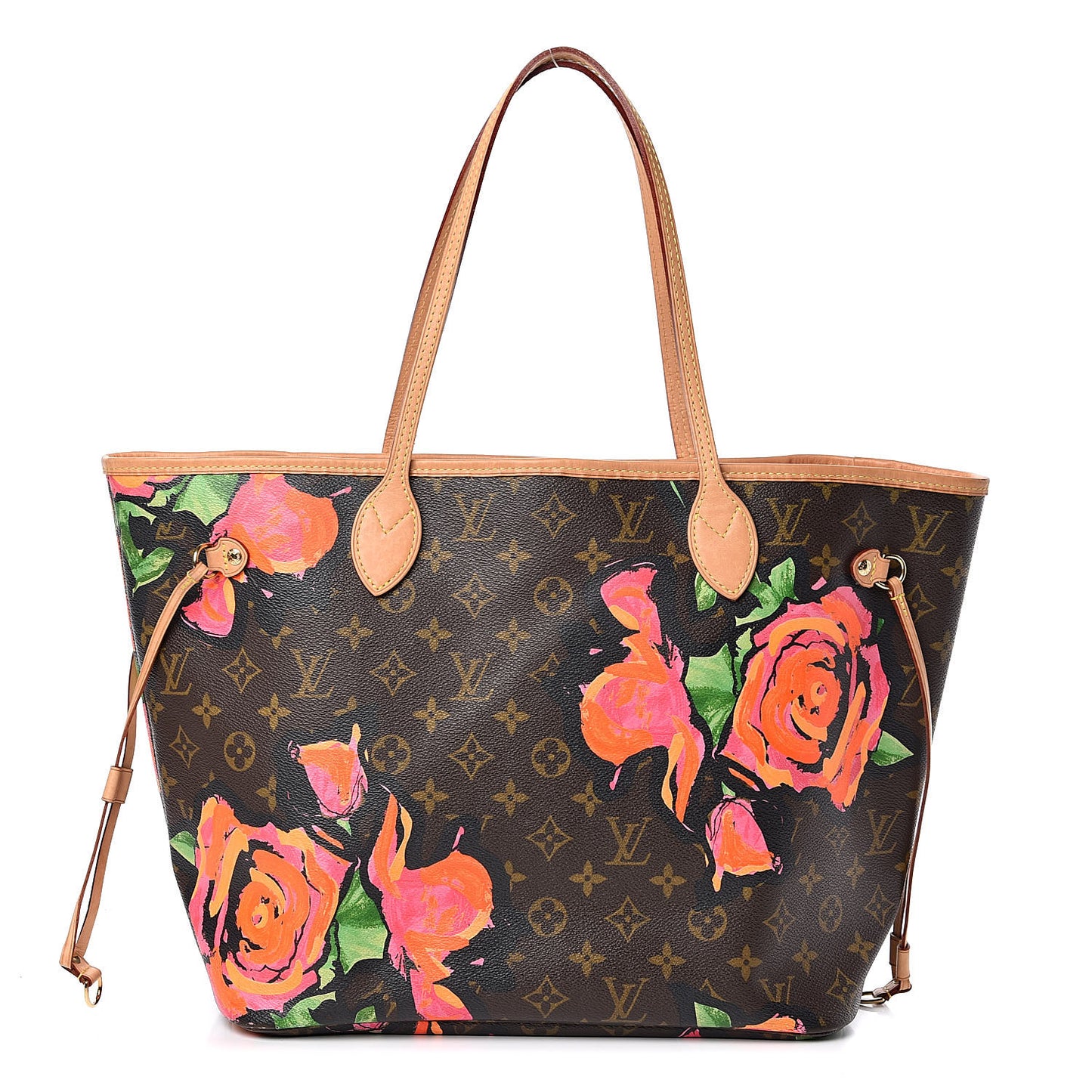 Monogram Roses Neverfull MM