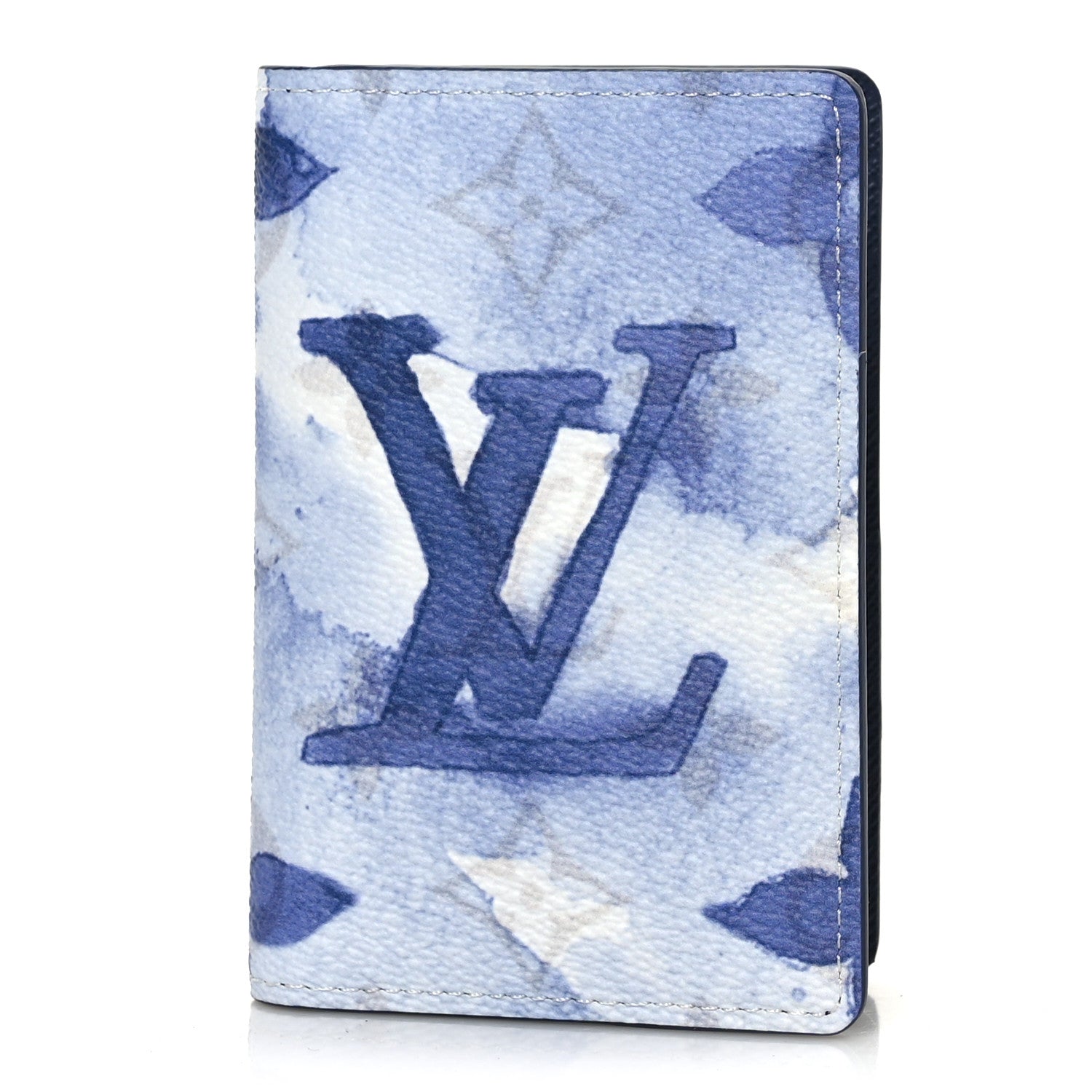 Louis Vuitton Monogram Watercolor Pocket Organizer Blue 1 of 6
