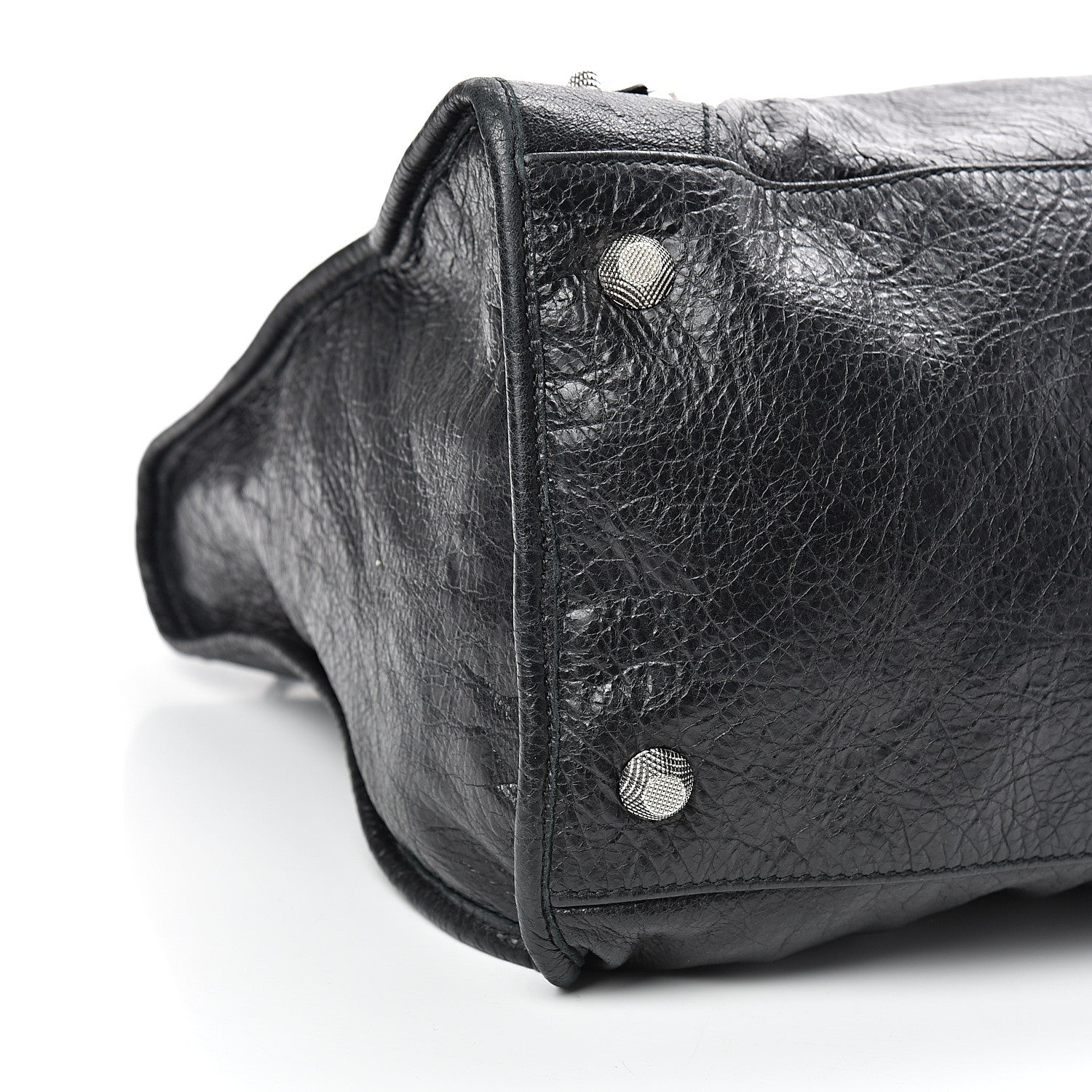 Balenciaga Agneau Giant 21 Silver Hardware Work Black 8 of 9
