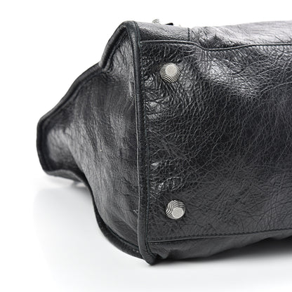Balenciaga Agneau Giant 21 Silver Hardware Work Black 8 of 9