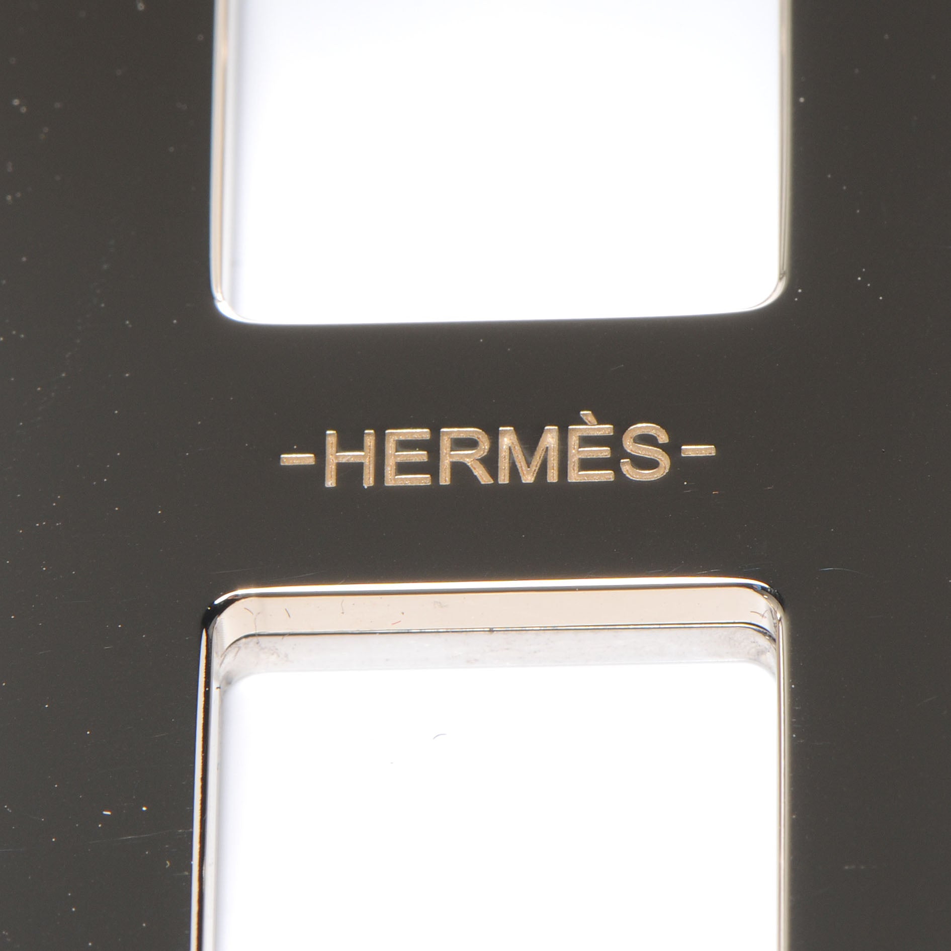 Hermes Palladium and Permabrass Chaine D Ancre Scarf Ring 4 of 6