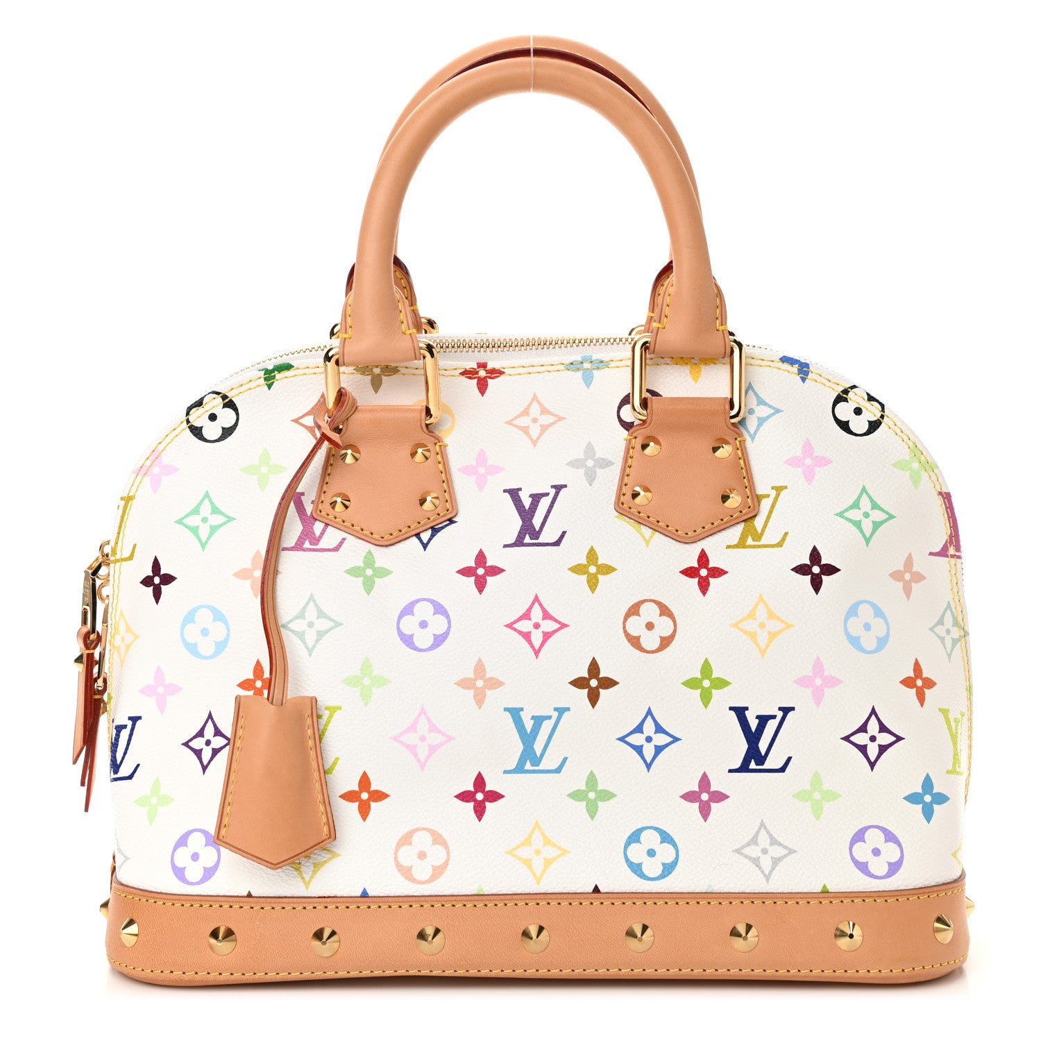 Louis Vuitton Monogram Multicolor Alma PM White 1 of 9