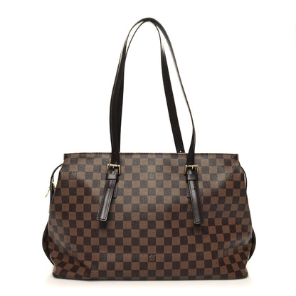 Louis Vuitton Damier Ebene Chelsea Tote 1 of 12