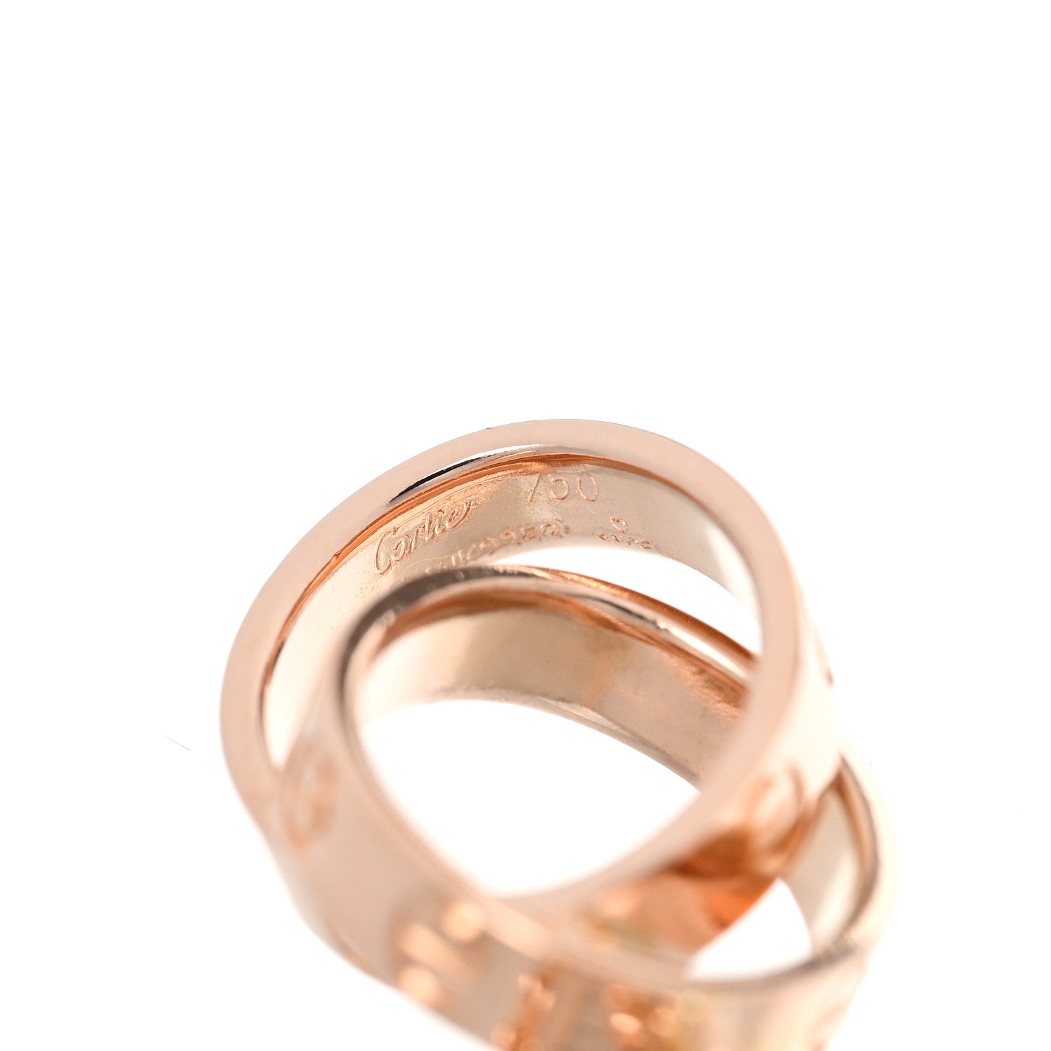 Cartier 18K Pink Gold Interlocking LOVE Bracelet 1870571