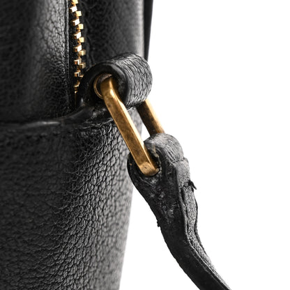 Saint Laurent Grained Lambskin Monogram Lou Camera Bag Black 11 of 14