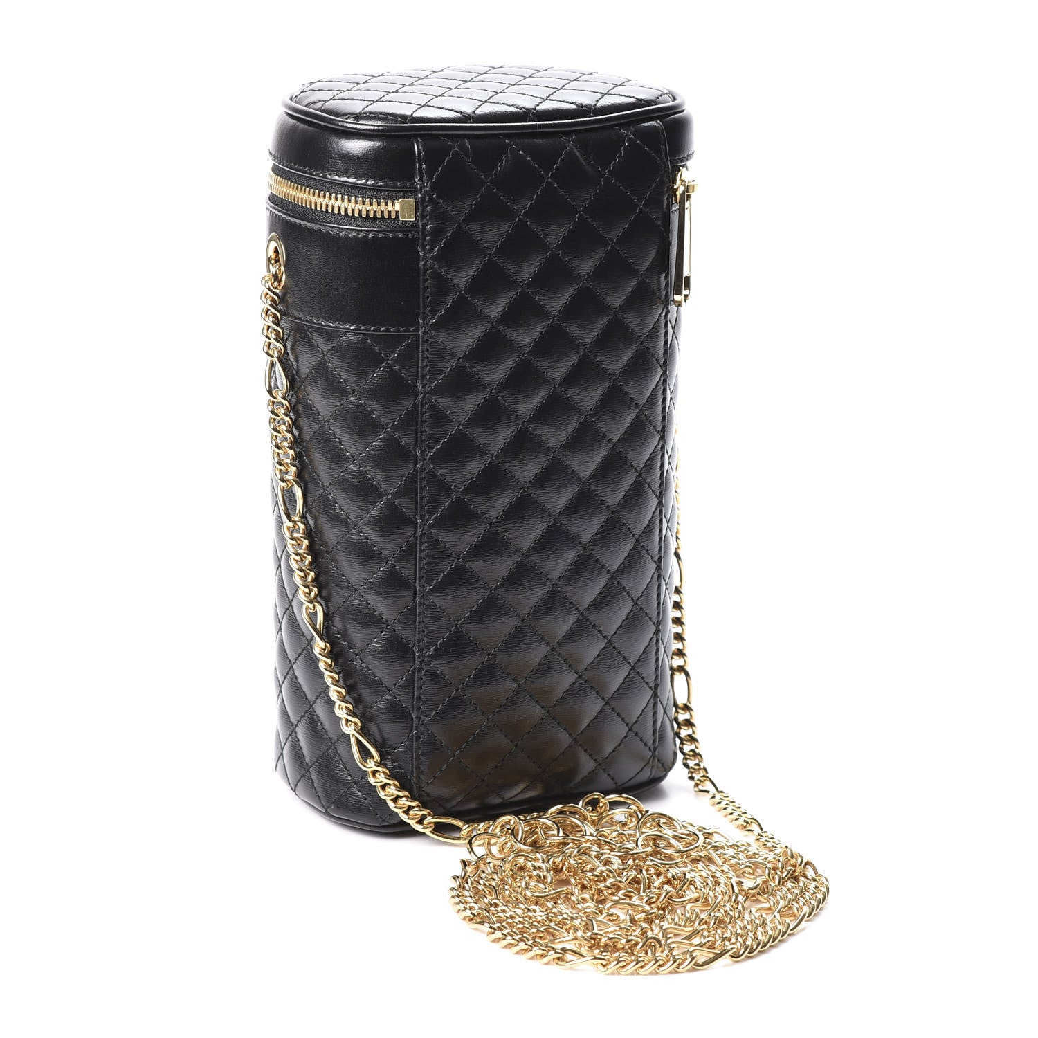 Gucci Calfskin Trapuntata Zumi Belt Bag Black 3 of 11