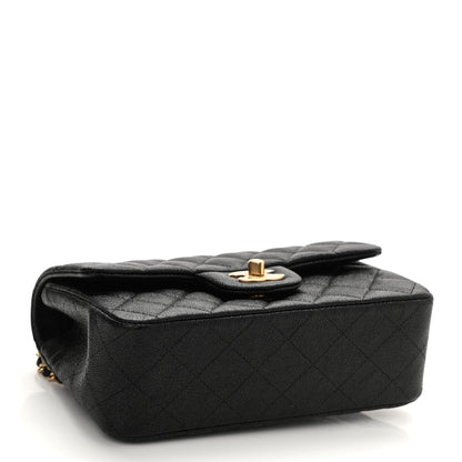 Chanel Caviar Quilted Mini Top Handle Rectangular Flap Black 4 of 11