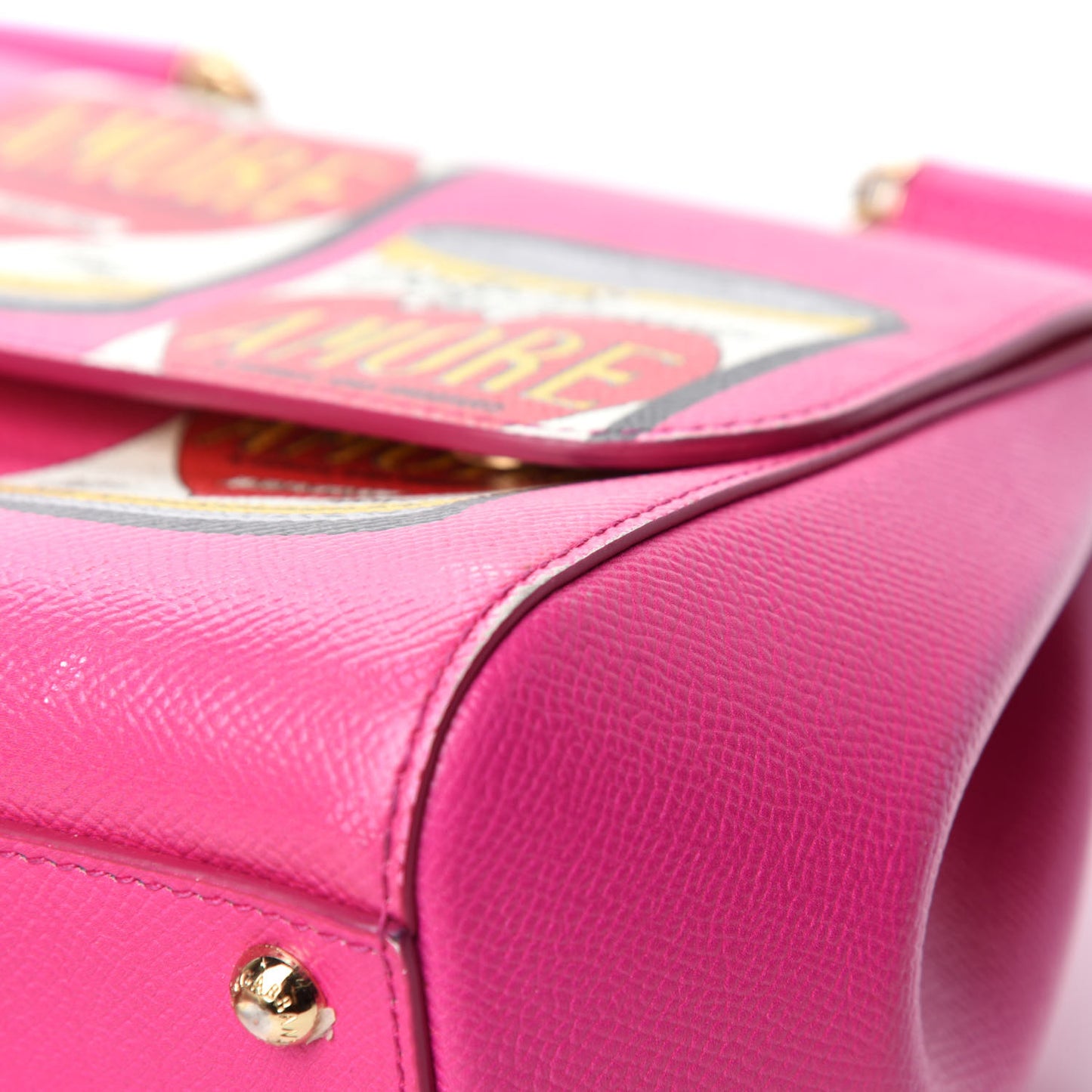 Dauphine Amore Soup Can Print Medium Miss Sicily Satchel Multicolor