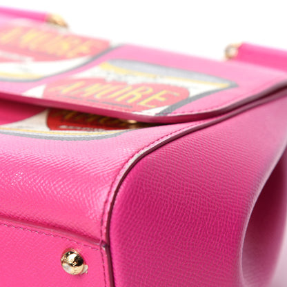 Dolce & Gabbana Dauphine Amore Soup Can Print Medium Miss Sicily Satchel Multicolor 9 of 13